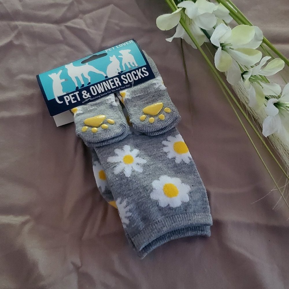 Matching Socks for Owner & Pet